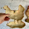 Gallo Y Gallina En Resina Plástica Homco - Usa 1970