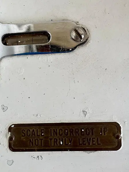 Báscula De Carnicería 3 Lb - U.S.A. 1930