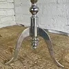 Mesa De Mármol Y Aluminio - India 1980