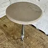 Mesa De Mármol Y Aluminio - India 1980