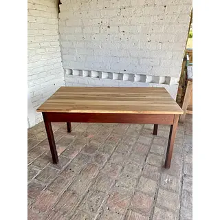 Mesa Rectangular Con Encimera Veteada