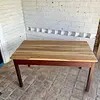 Mesa Rectangular Con Encimera Veteada