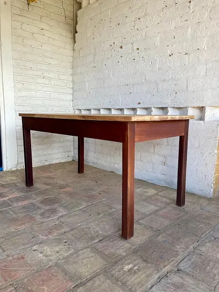 Mesa Rectangular Con Encimera Veteada