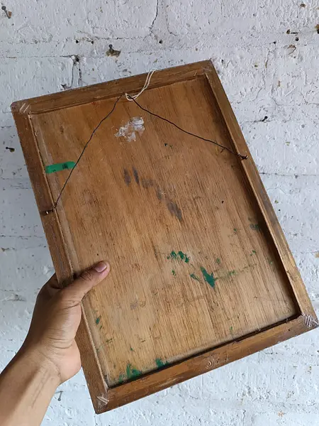 Oleo Original Girasoles Sobre Madera