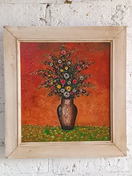 Óleo Original Sobre Madera