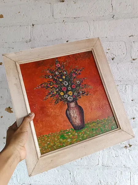 Óleo Original Sobre Madera