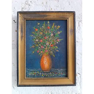 Oleo Original Sobre Madera