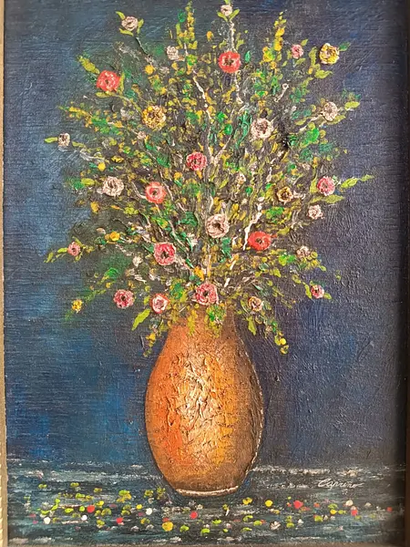 Oleo Original Sobre Madera