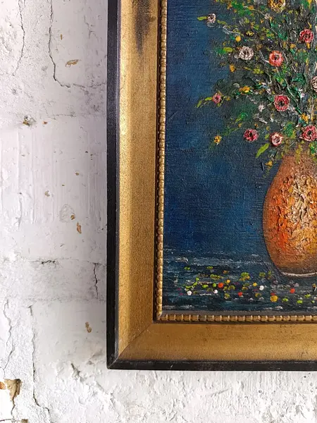 Oleo Original Sobre Madera