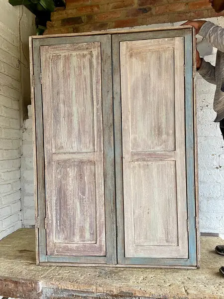 Ventana Y Contraventana De 2 Hojas - Colombia 1930