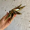 Estrella De 8 Puntas Dorada Con Espejos