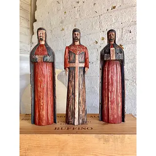 Figuras X 3 Reyes Magos Estilo Ortodoxo.