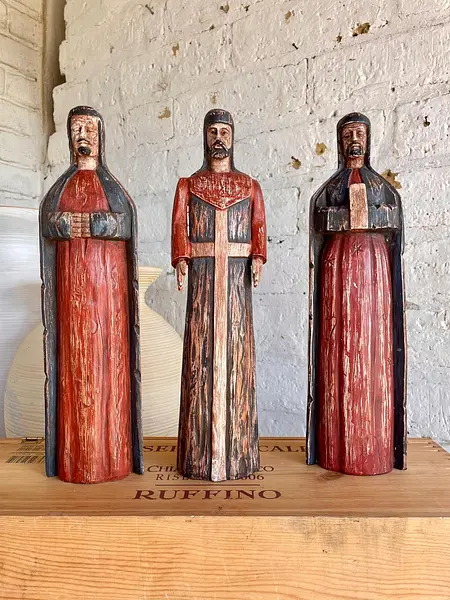 Figuras X 3 Reyes Magos Estilo Ortodoxo.