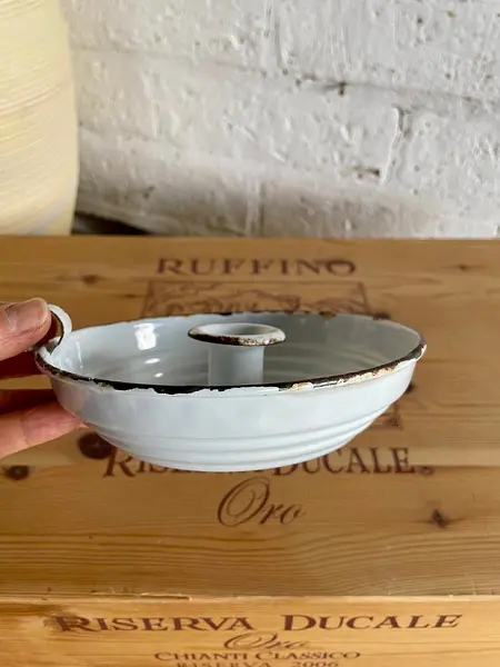 Candelero Metálico Esmaltado