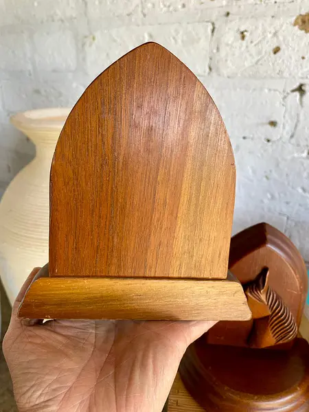 Tranca Libros X 2 Cabeza De Caballo Blecher - U.S.A. 1950