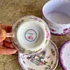 Taza Y Plato De Té Con Motivo De Lavanda