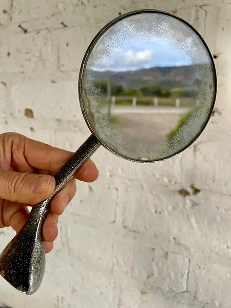 Espejo Retrovisor Lateral De Auto Clásico 1950