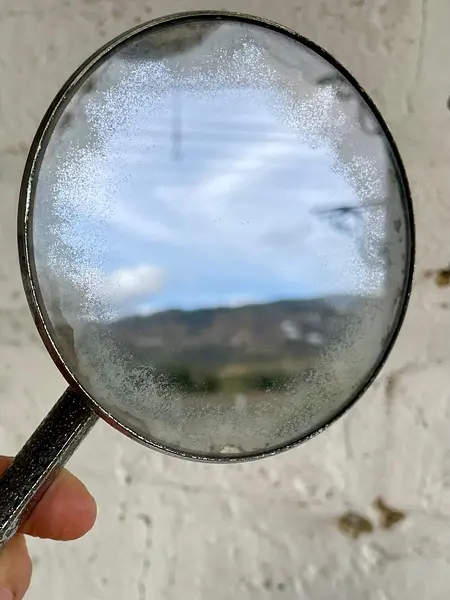 Espejo Retrovisor Lateral De Auto Clásico 1950