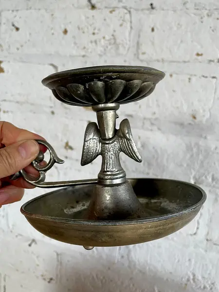 Candelero De Peltre - U.S.A. 1940