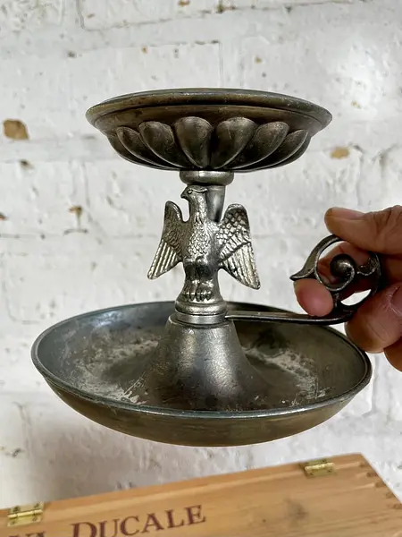 Candelero De Peltre - U.S.A. 1940