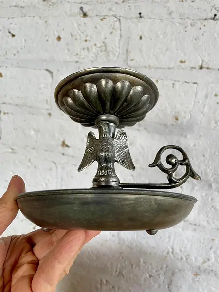 Candelero De Peltre - U.S.A. 1940