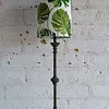 Lámpara De Mesa Tropical Con Caperuza Tubular