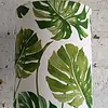 Lámpara De Mesa Tropical Con Caperuza Tubular