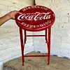 Taburete Alto Coca Cola - U.S.A. 1980