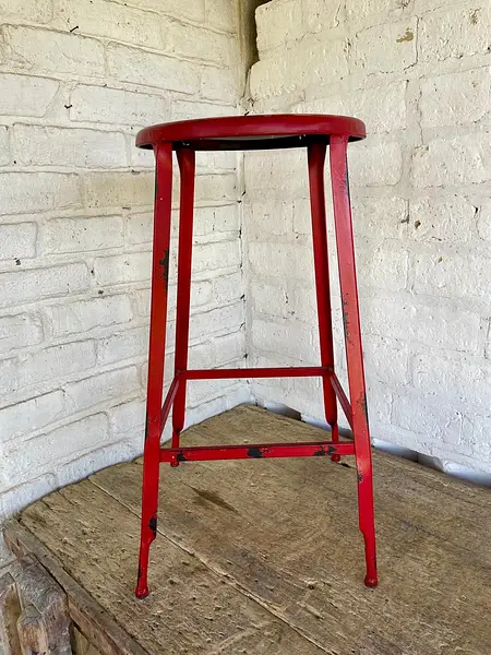 Taburete Alto Coca Cola - U.S.A. 1980