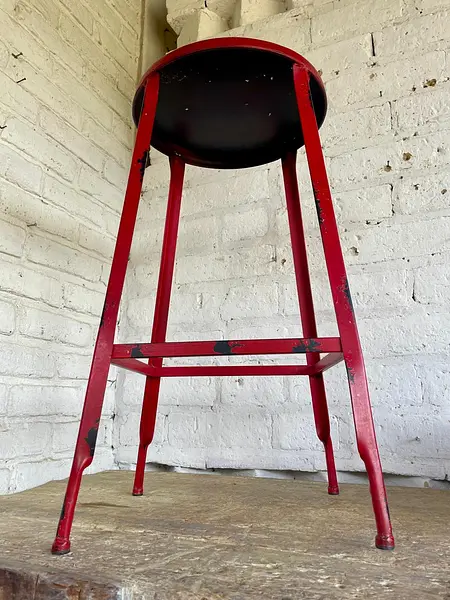 Taburete Alto Coca Cola - U.S.A. 1980