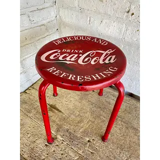 Taburete Coca Cola - U.S.A. 1980