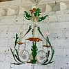 Lámpara Araña Colgante 3 Luces - Italia 1960
