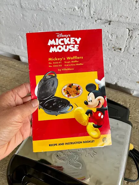 Gofrera Villaware Mickey'S - China Para Disey 2000