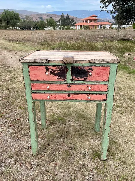Cajonero Vintage De Joyería - Colombia 1950