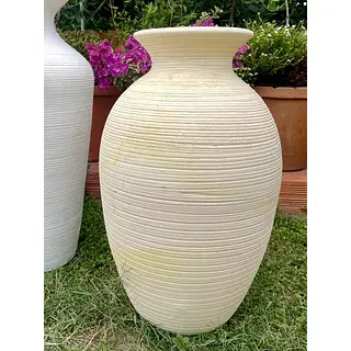 Jarrón Artesanal En Barro De Ráquira