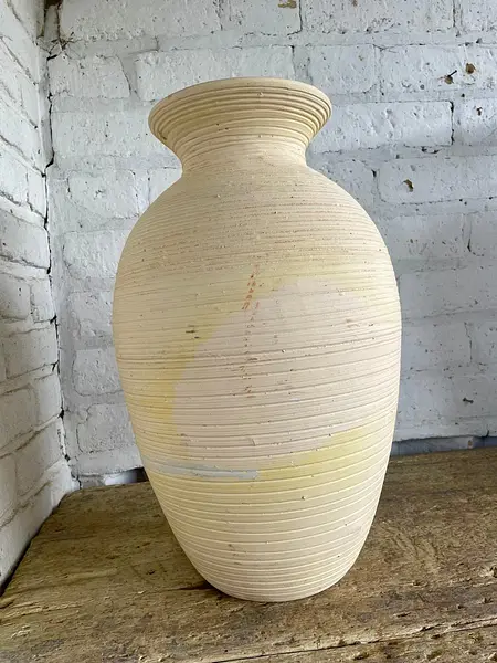 Jarrón Artesanal En Barro De Ráquira