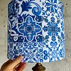 Lámpara Con Caperuza Estilo Azulejos Griegos- U.S.A. 1995