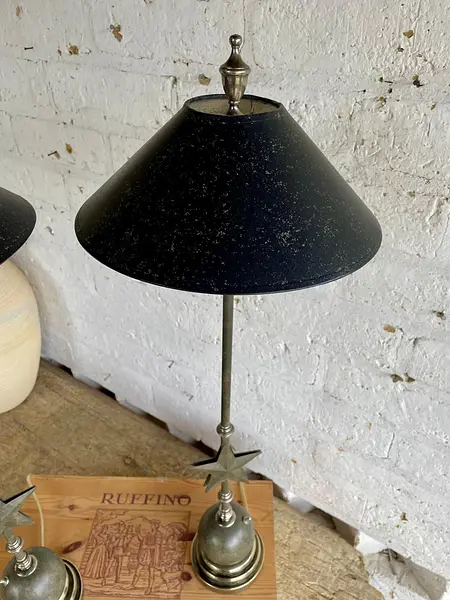 Lámparas De Mesa Estilo Clasico-Industrial - U.S.A. 1970