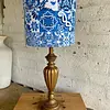 Lámpara Con Caperuza Estilo Azulejos Griegos- U.S.A. 1995