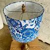 Lámpara Con Caperuza Estilo Azulejos Griegos- U.S.A. 1995