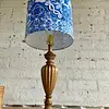Lámpara Con Caperuza Estilo Azulejos Griegos- U.S.A. 1995