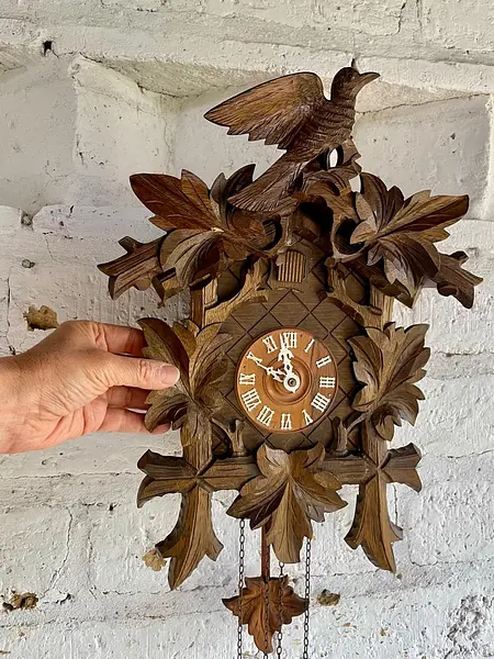 Reloj Cucú Selva Negra 8 Dias - Alemania 1980