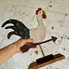 Gallo De Madera Artesanal
