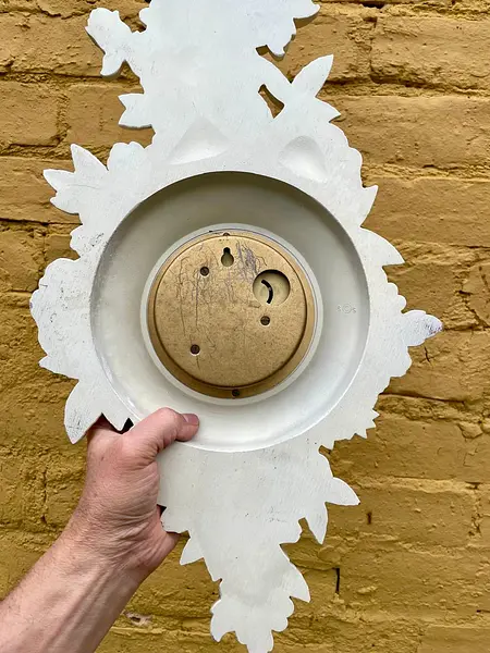 Reloj Syroco De Pared Cuerda 8 Dias - U.S.A. 1960