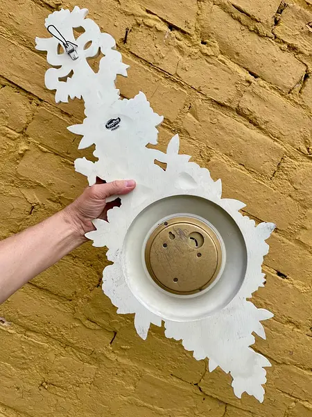 Reloj Syroco De Pared Cuerda 8 Dias - U.S.A. 1960