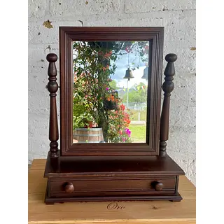 Espejo De Afeitar De Consola - Colombia 1940