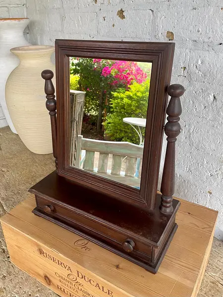 Espejo De Afeitar De Consola - Colombia 1940