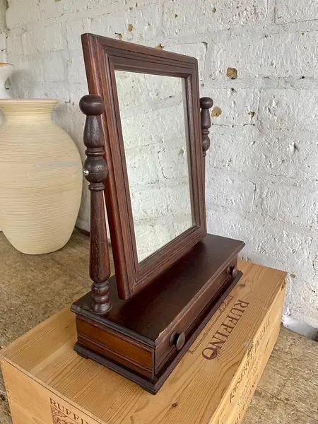 Espejo De Afeitar De Consola - Colombia 1940