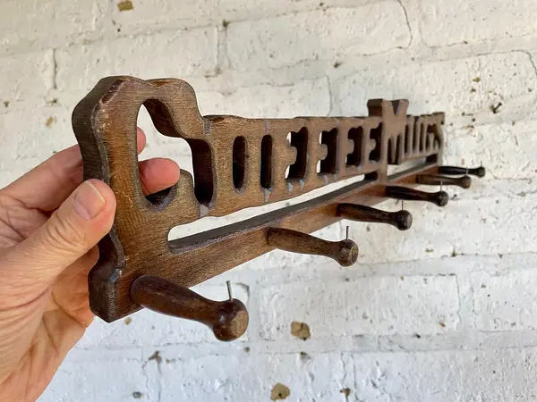 Soporte De Pared Para Pocillos "Estación De Café"