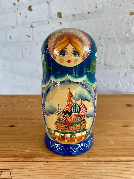Revisar Matrioska 5 Muñecas - Rusia 1995